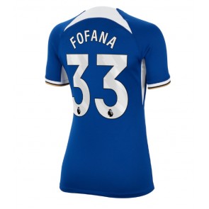 Chelsea Wesley Fofana #33 Hjemmebanetrøje Dame 2023-24 Kort ærmer